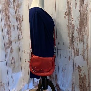 Red B. Makowsky Crossbody purse